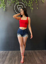 Load image into Gallery viewer, High Rise Demin Shorts