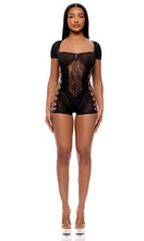 Load image into Gallery viewer, Cross Your Mind Romper Bodystocking