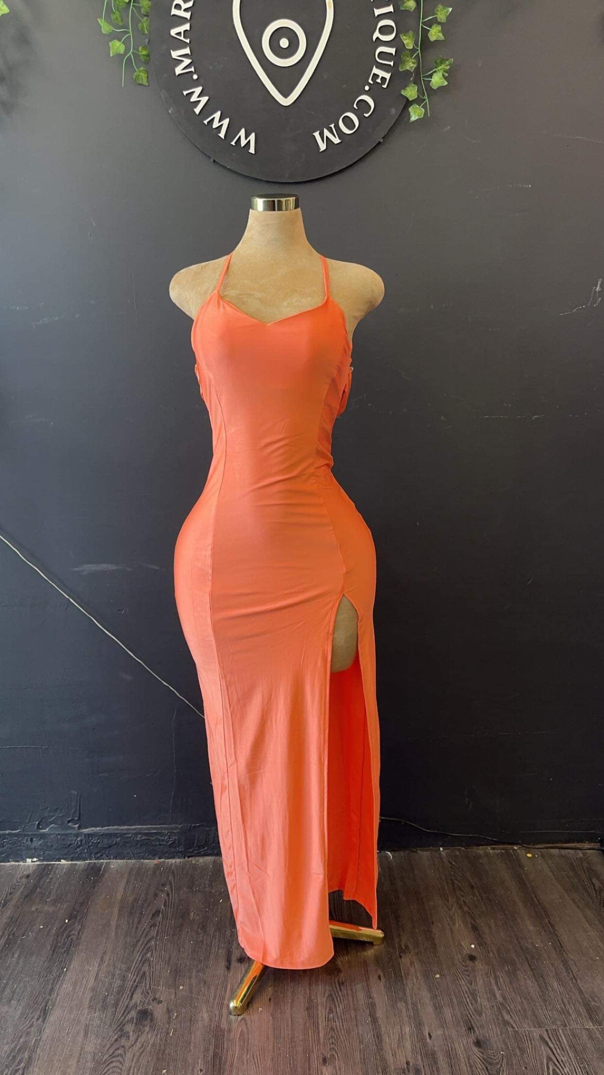 Apricot Dress – MARIELVOGUE