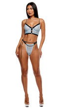 Load image into Gallery viewer, Keep It Classy Mesh Longline Bra Lingerie