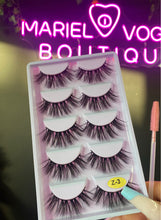 Load image into Gallery viewer, 5 PAIR LASHES.