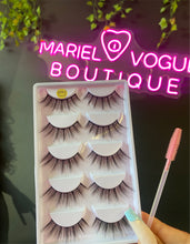 Load image into Gallery viewer, 5 PAIR LASHES.