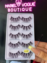 Load image into Gallery viewer, 5 PAIR LASHES.