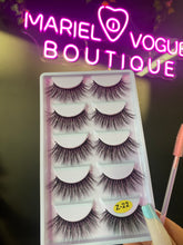 Load image into Gallery viewer, 5 PAIR LASHES.