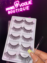 Load image into Gallery viewer, 5 PAIR LASHES.