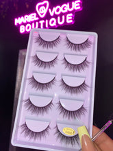 Load image into Gallery viewer, 5 PAIR LASHES.