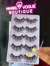 Load image into Gallery viewer, 5 PAIR LASHES.