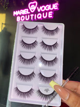 Load image into Gallery viewer, 5 PAIR LASHES.