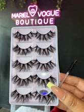 Load image into Gallery viewer, 5 PAIR LASHES.