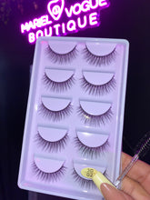 Load image into Gallery viewer, 5 PAIR LASHES.