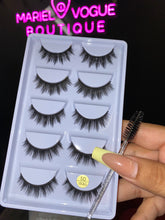 Load image into Gallery viewer, 5 PAIR LASHES.