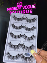 Load image into Gallery viewer, 5 PAIR LASHES.
