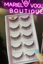 Load image into Gallery viewer, 5 PAIR LASHES.