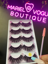 Load image into Gallery viewer, 5 PAIR LASHES.