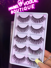Load image into Gallery viewer, 5 PAIR LASHES.