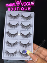 Load image into Gallery viewer, 5 PAIR LASHES.
