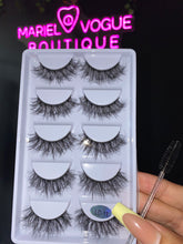 Load image into Gallery viewer, 5 PAIR LASHES.