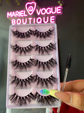 Load image into Gallery viewer, 5 PAIR LASHES.