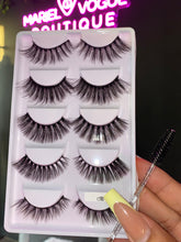 Load image into Gallery viewer, 5 PAIR LASHES.