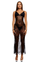 Load image into Gallery viewer, Take It Easy Lounge Lace Nightgown
