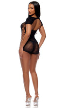 Load image into Gallery viewer, Cross Your Mind Romper Bodystocking
