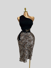 Load image into Gallery viewer, Noir Wrap Top
