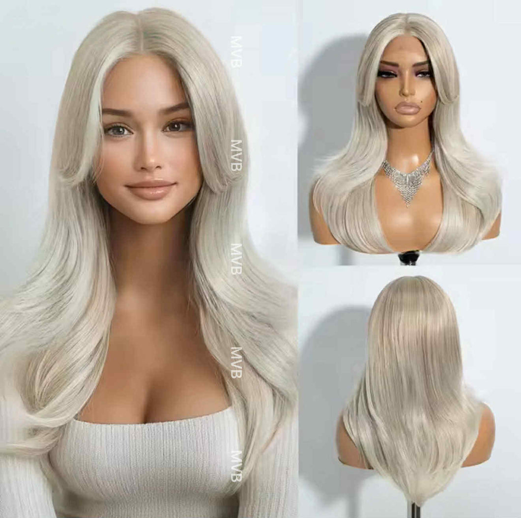Vanilla Silk Lace Front Wig