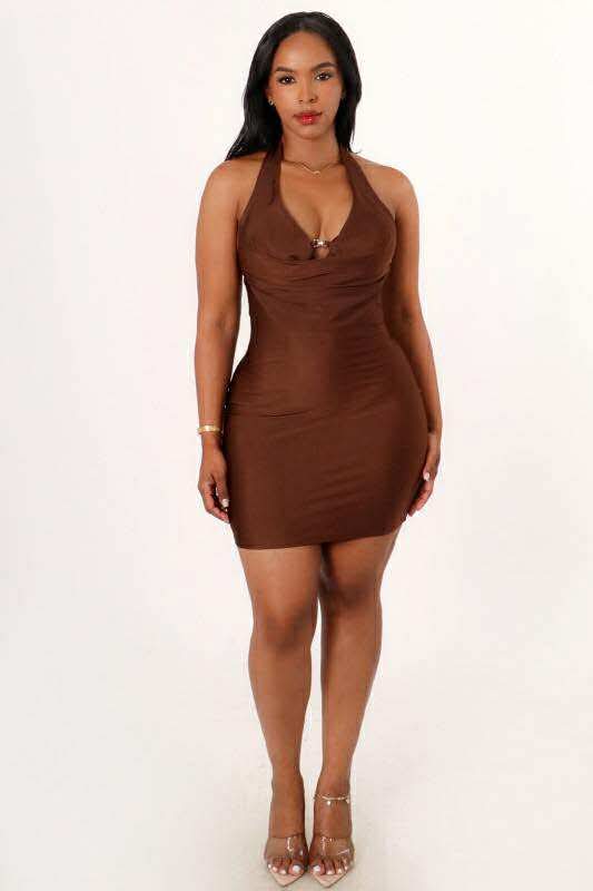Carmel Cascade Dress
