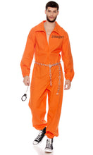 Load image into Gallery viewer, Lock it Down Men's Inmate Costume
