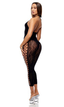 Load image into Gallery viewer, Cross Your Mind Capri Bodystocking
