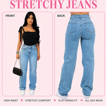 Load image into Gallery viewer, STRAIGHT MODERN JEANS
