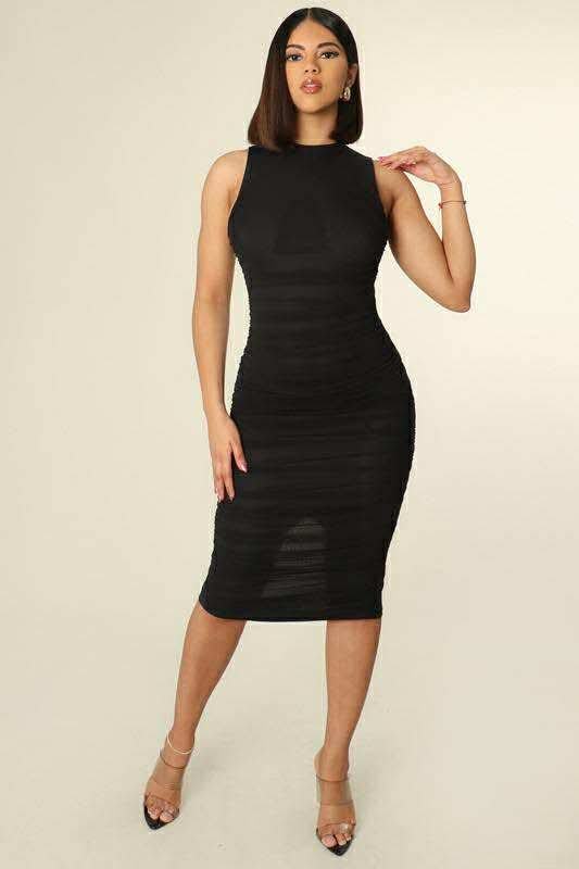 Sheath Black Dress