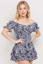 Load image into Gallery viewer, Cheetah romper
