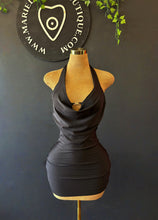 Load image into Gallery viewer, Charcoal Charm Dress
