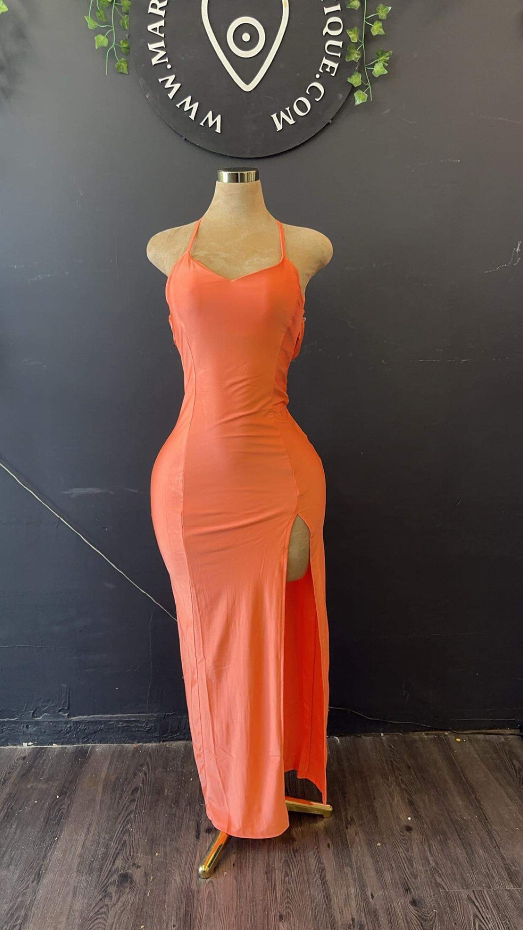 Apricot Dress