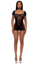 Load image into Gallery viewer, Cross Your Mind Romper Bodystocking
