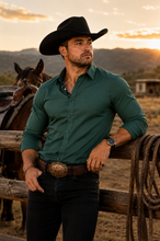 Load image into Gallery viewer, Emerald Essence Men’s Shirt
