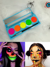 Load image into Gallery viewer, Neon UV glow palette
