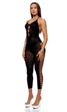 Load image into Gallery viewer, Cross Your Mind Capri Bodystocking
