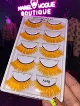 Load image into Gallery viewer, 5 PAIR COLORFUL LASHES
