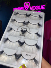 Load image into Gallery viewer, 5 PAIR COLORFUL LASHES
