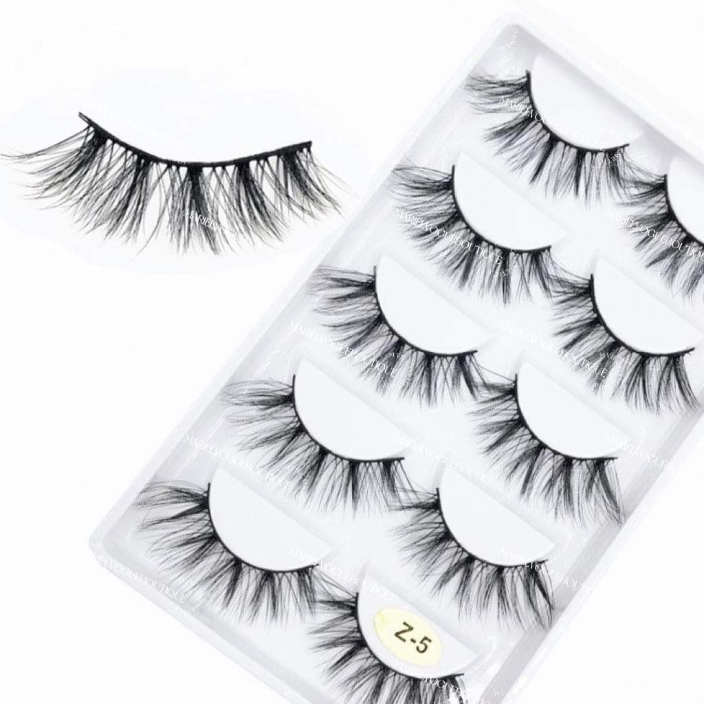 5 PAIR LASHES.