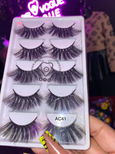 Load image into Gallery viewer, 5 PAIR COLORFUL LASHES
